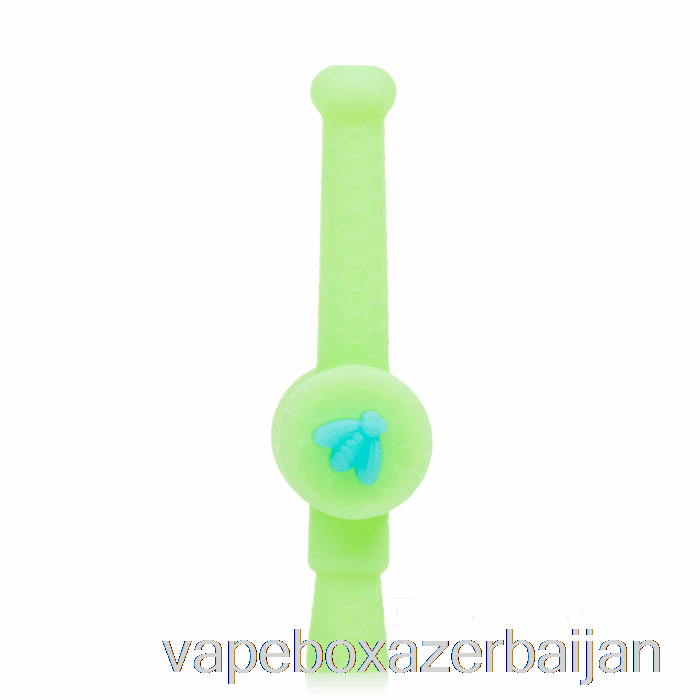 Vape Smoke Stratus Reclaimer Honey Dipper Silicone Dab Straw UV Slime (UV Blue Bee / UV Green)